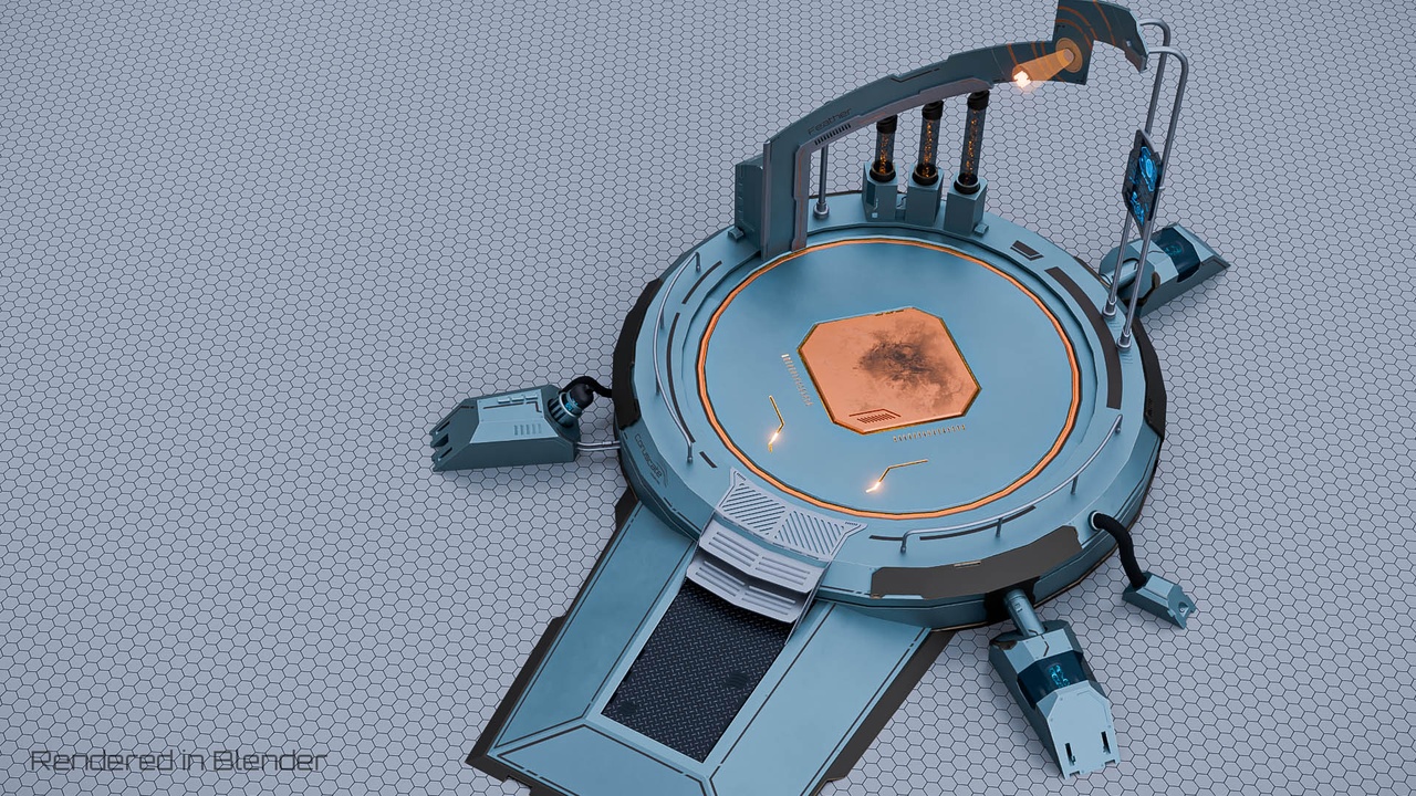 Media 1 for listing Teleport and Power - Sci-fi set