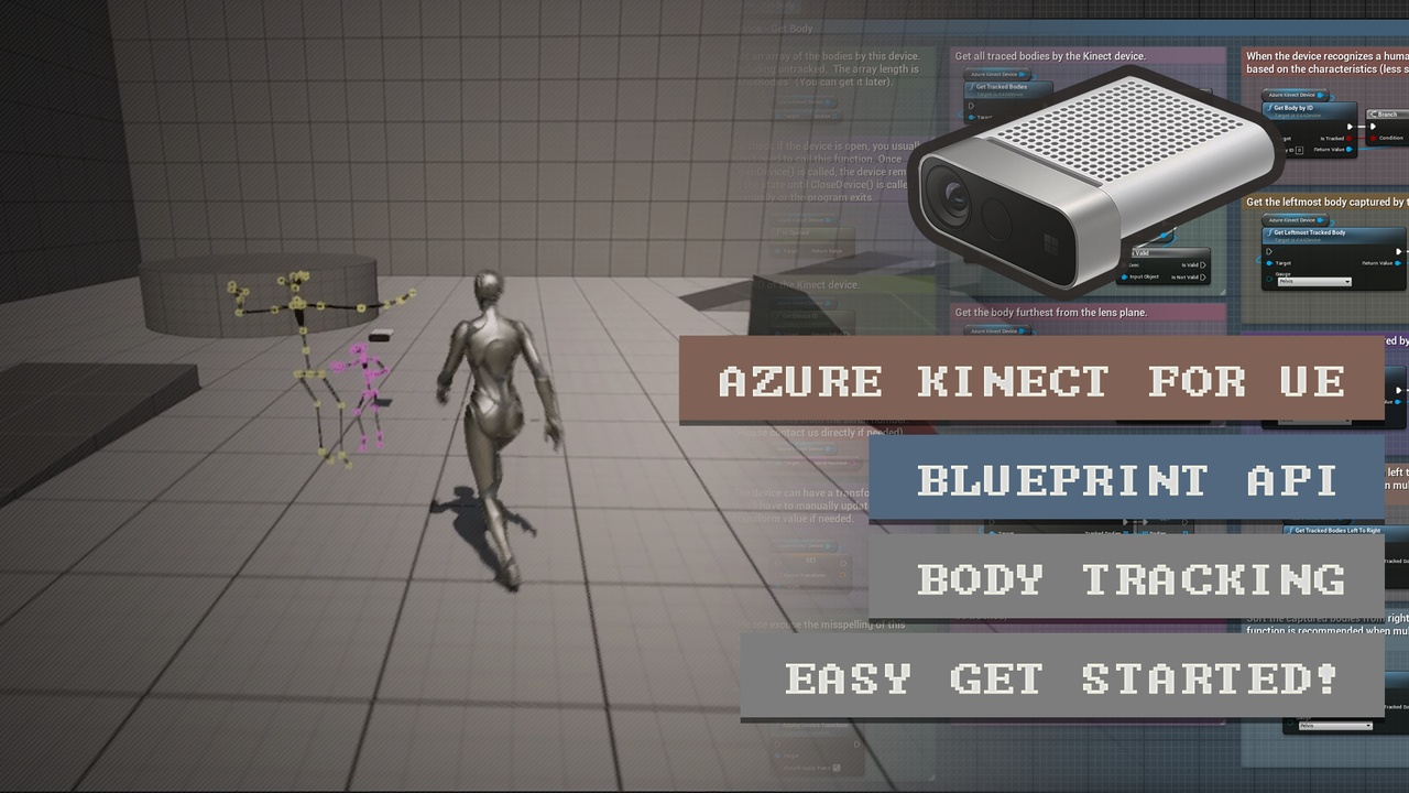 Media 1 for listing Azure Kinect For UE