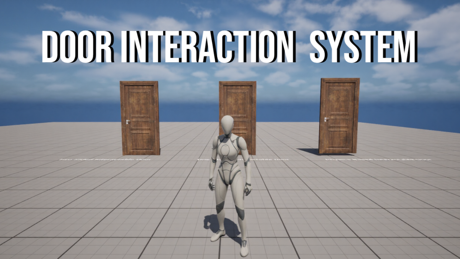 Door Interaction System | Fab
