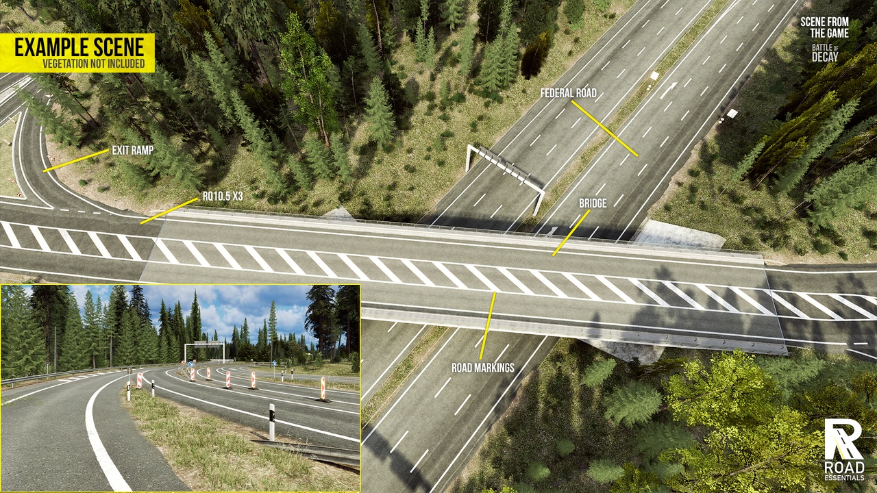 Media 1 for listing Road Essentials - Modular Roads, Bridges & Guardrails