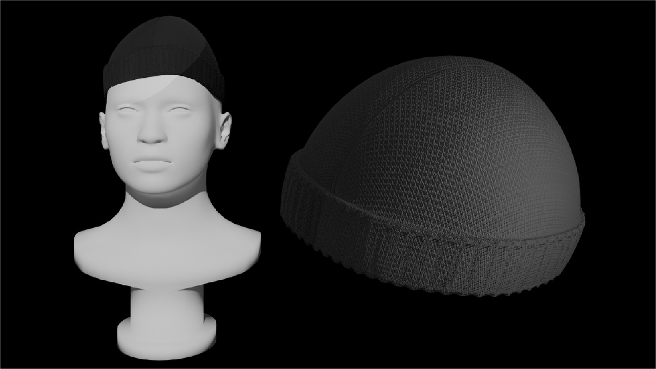 Media 1 for listing Metahuman Headwear: Beanie