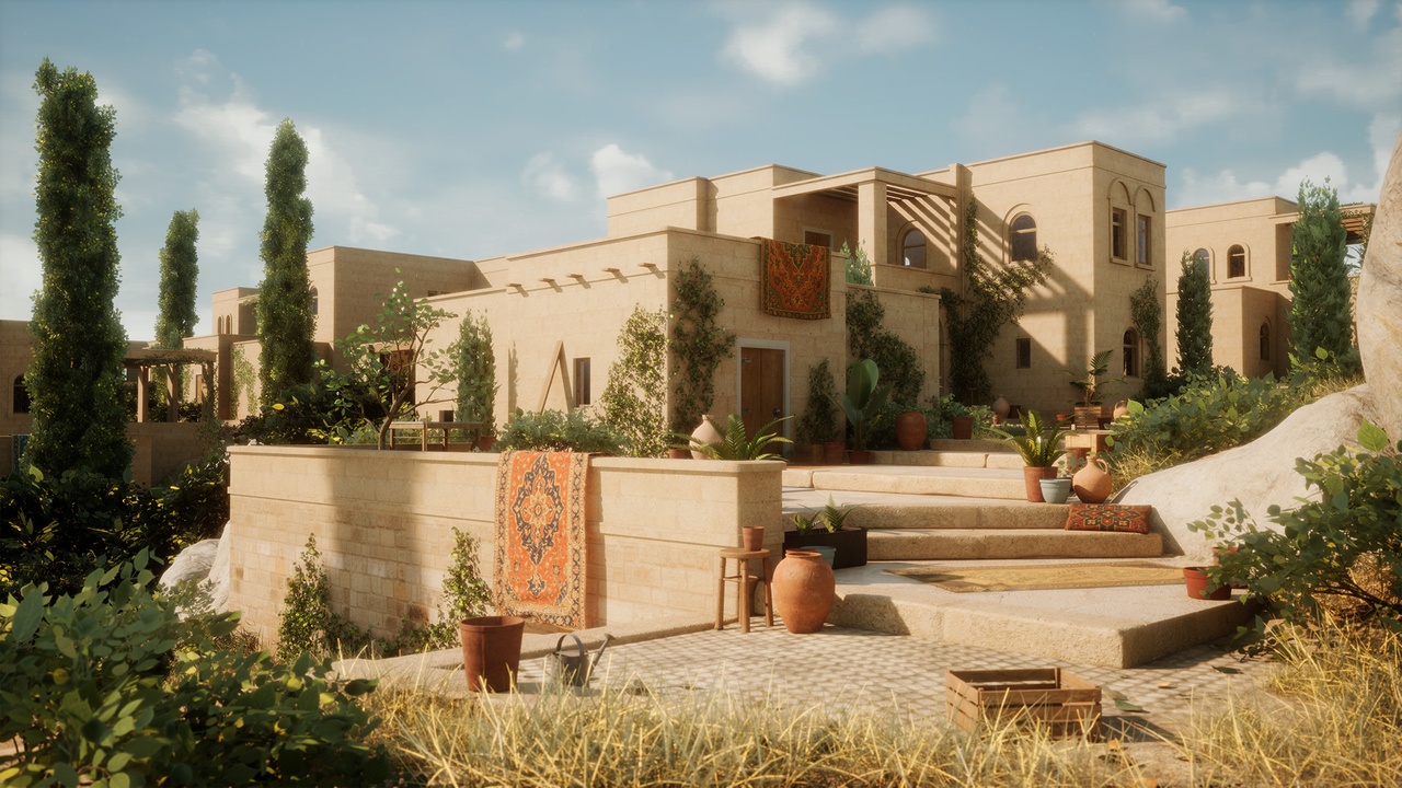 Media 1 for listing Middle-Eastern Modular Village Environment