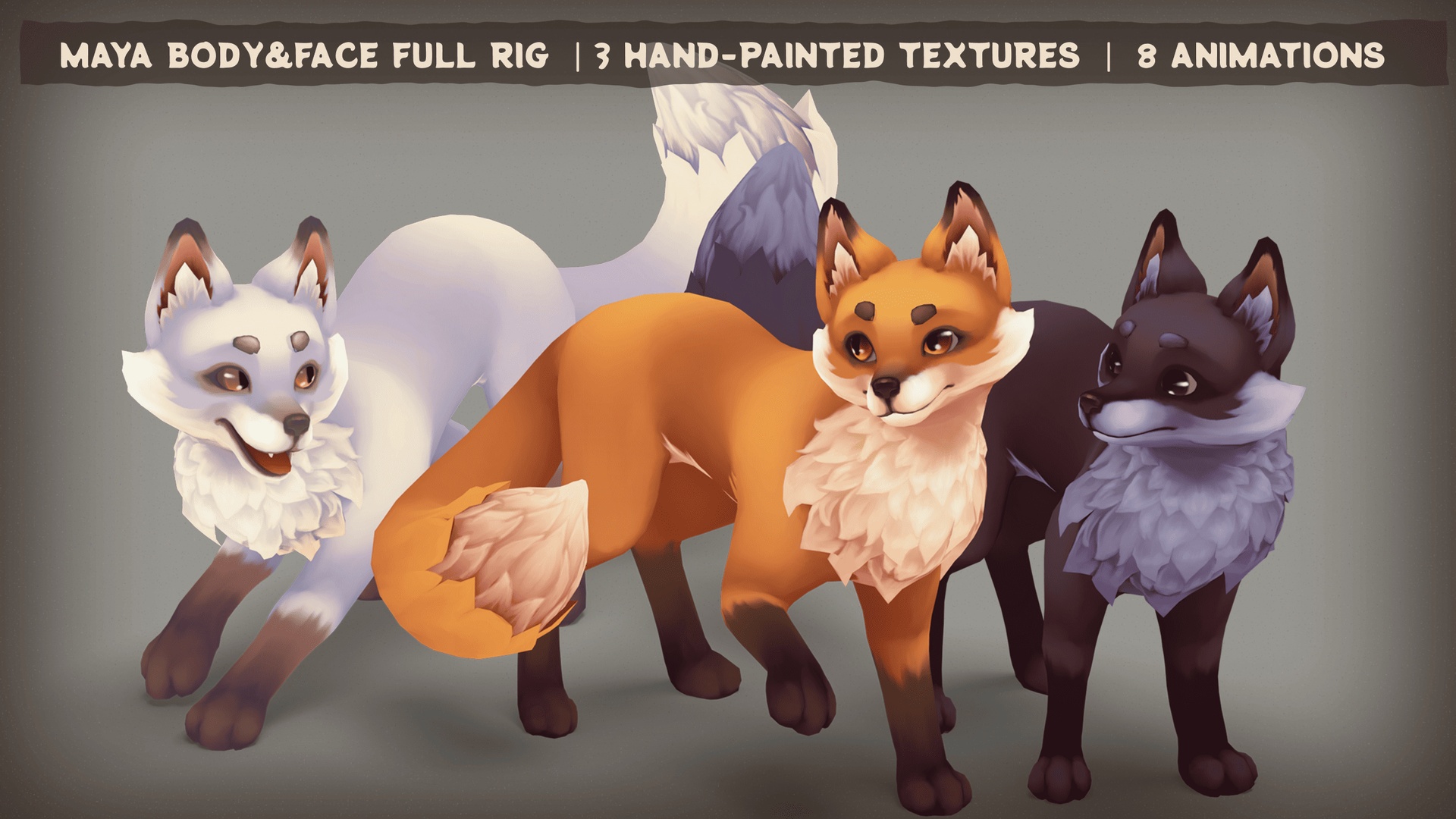 Media 1 for listing Stylized Fox