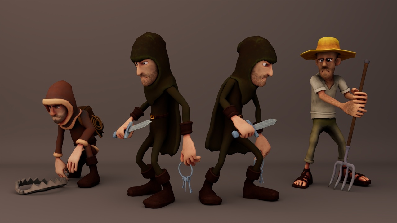 Media 1 for listing dReal Rogue Fantasy Character Pack