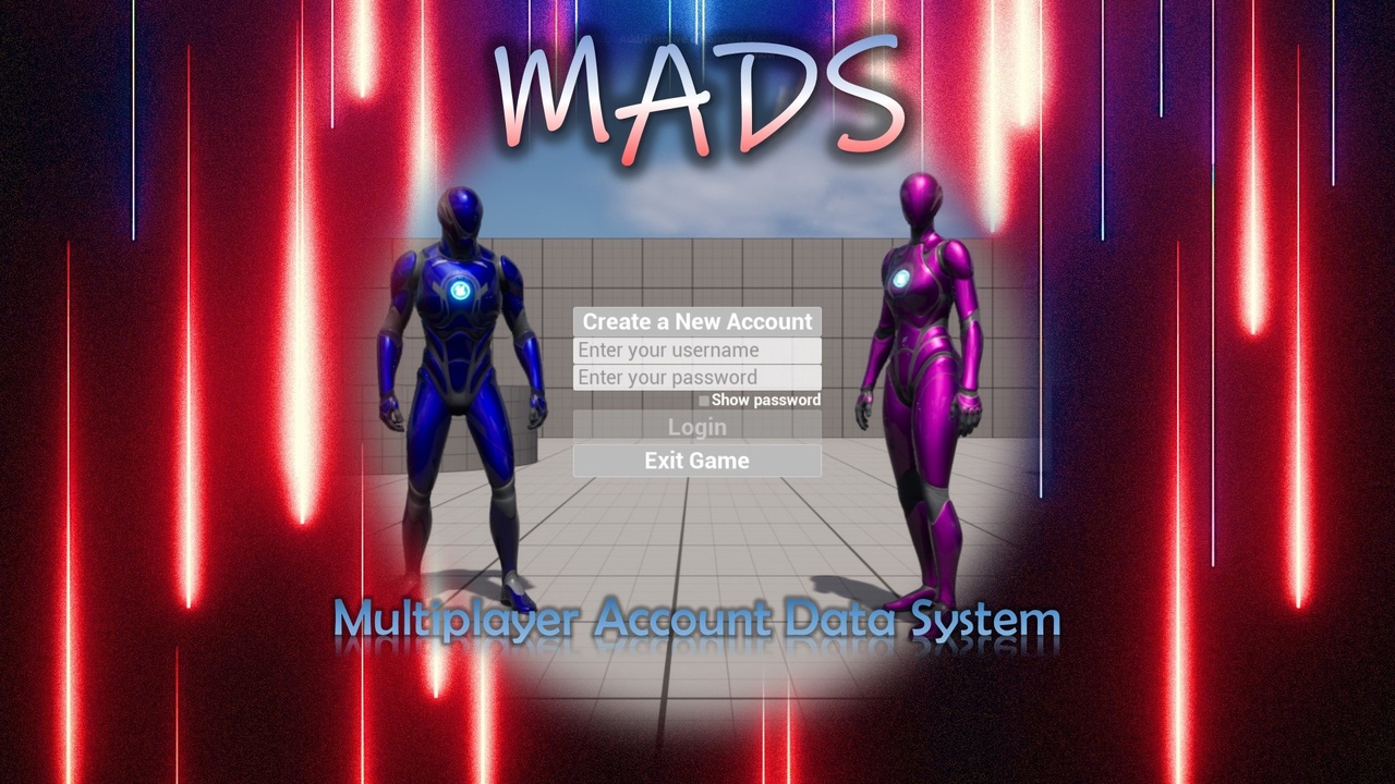 Media 1 for listing Multiplayer Account Data System (MADS)