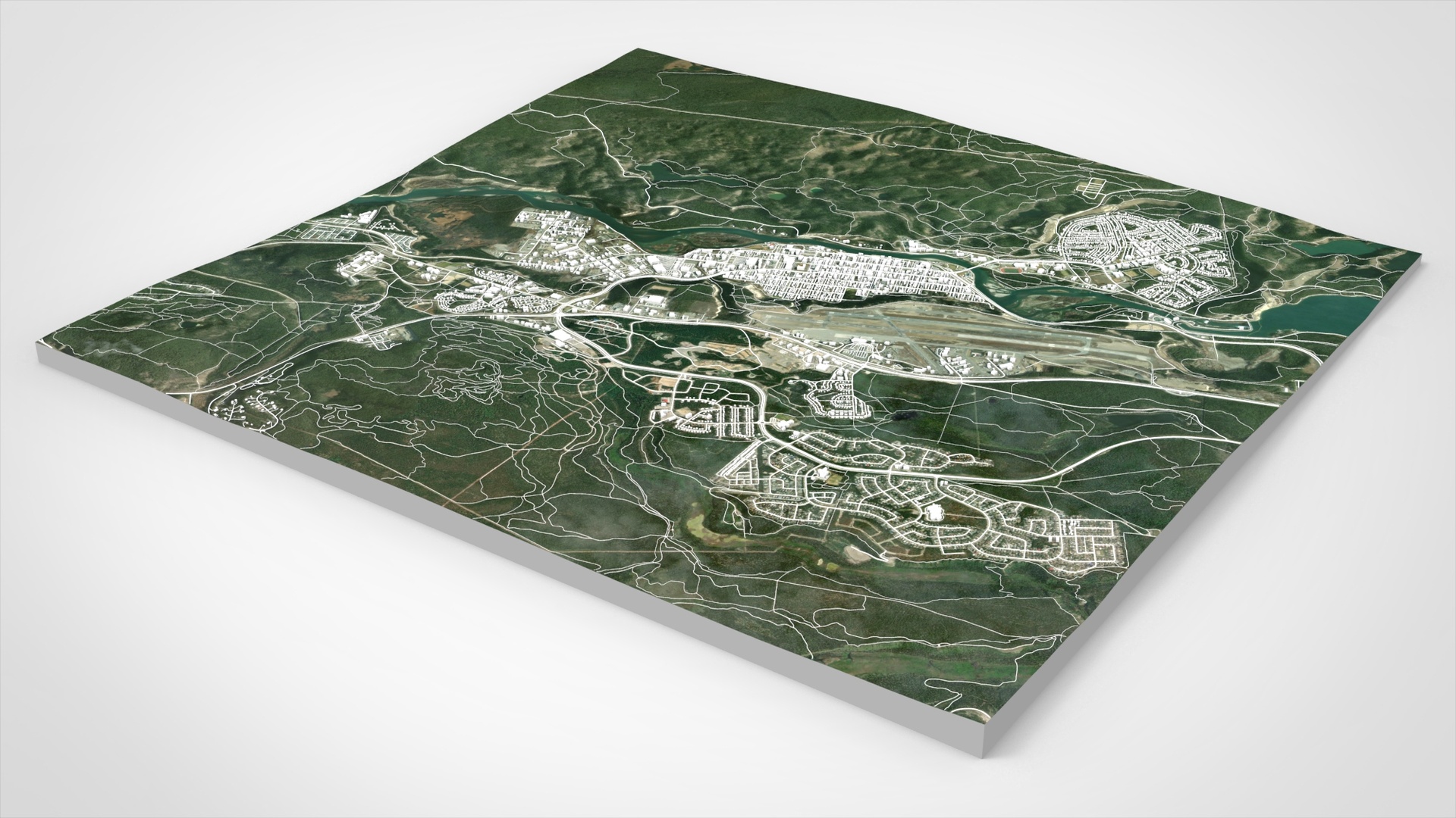 Media 1 for listing Cityscape Whitehorse Canada 3D model