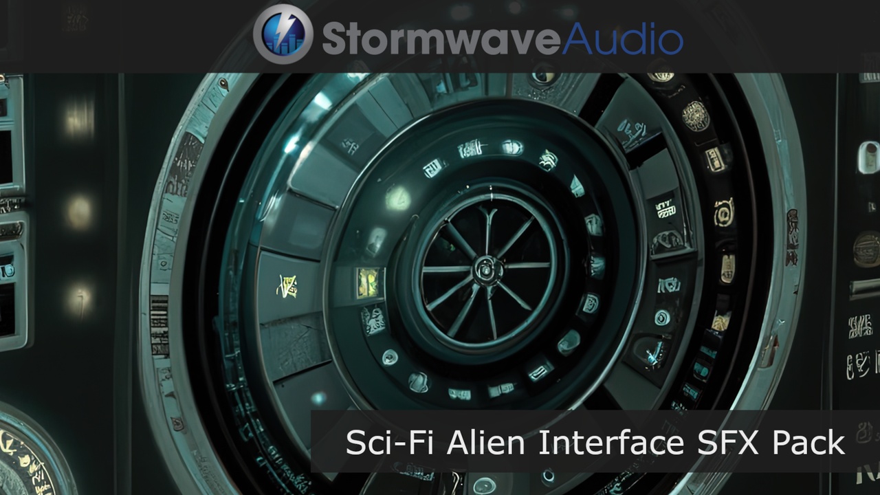 Media 1 for listing Sci-Fi Alien Interface Sound Effects Pack