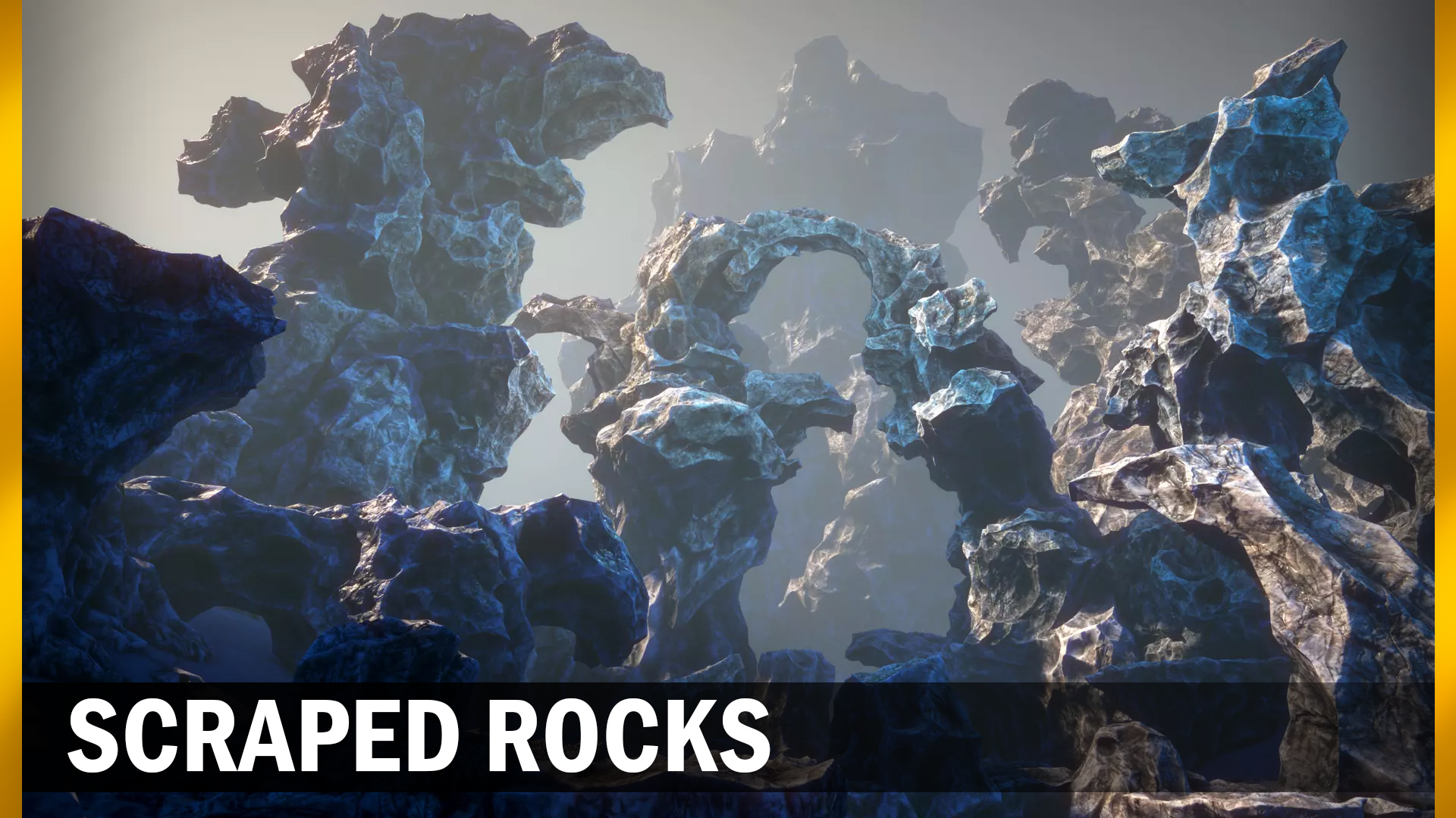 Scared Rocks Scraped Rocks | Fab
