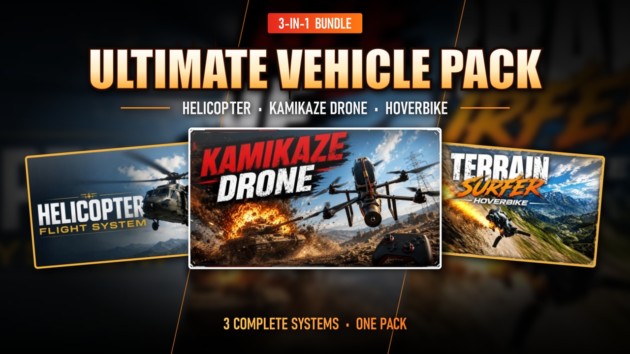 Media 1 for listing AIR Vehicle Bundle (Drone - Helicopter - AirBike)