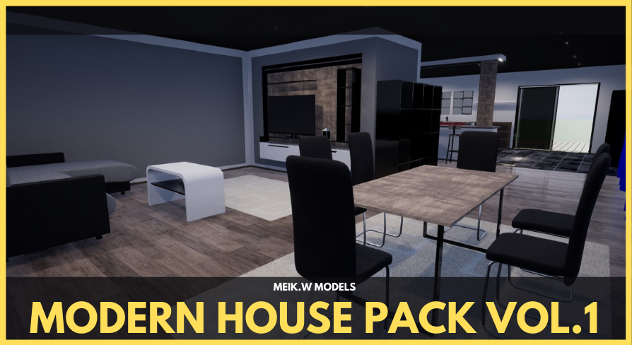 Modern House Pack Vol.1 | Fab
