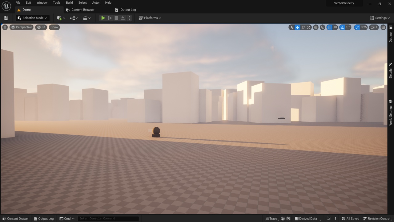 Media 1 for listing Hover Vehicle Physics Template: Vector Velocity