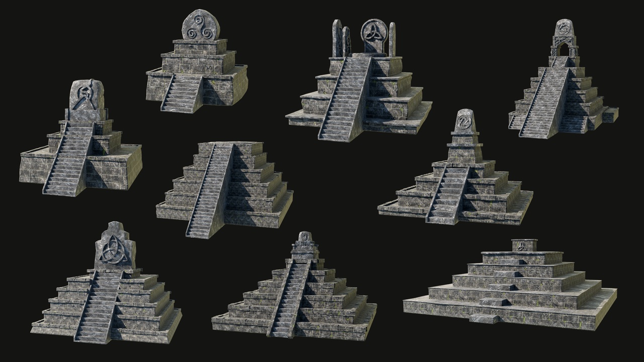 Ancient Pyramids 제품 등록을 위한 미디어 1개