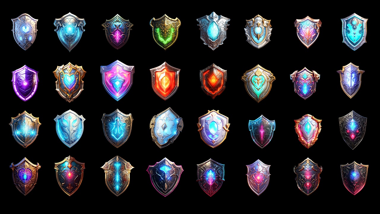 Media 1 for listing Magic Shields - Icon Pack