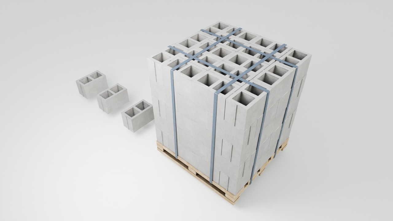 Media 1 for listing Cinderblock Pallet