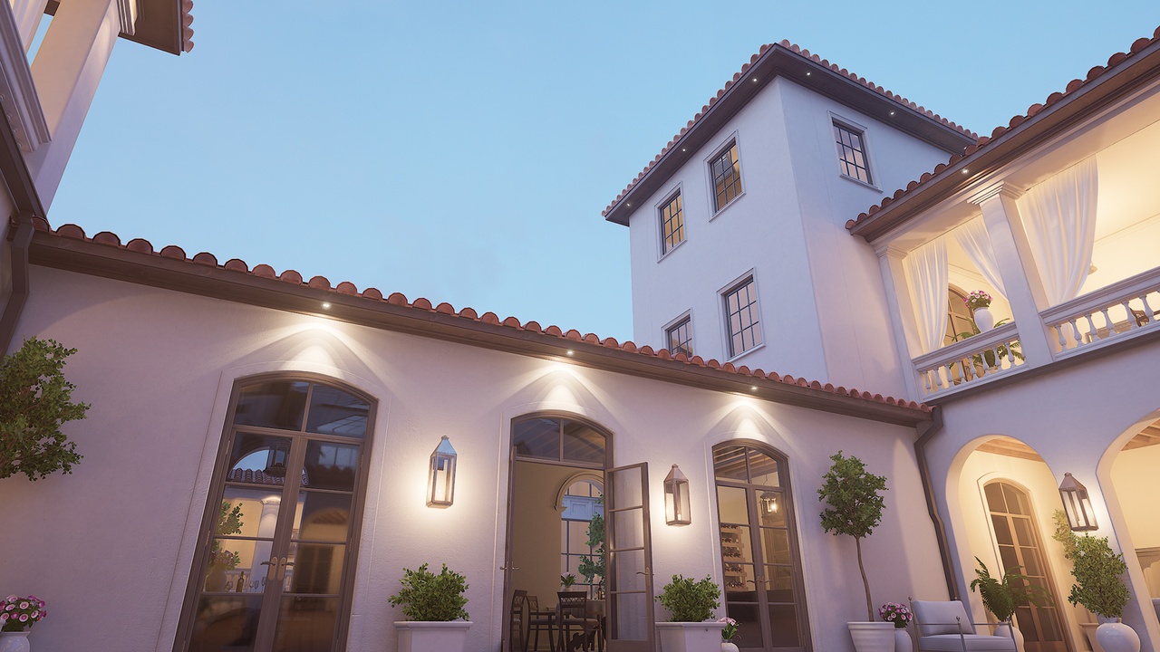 Media 1 for listing Spanish Courtyard
