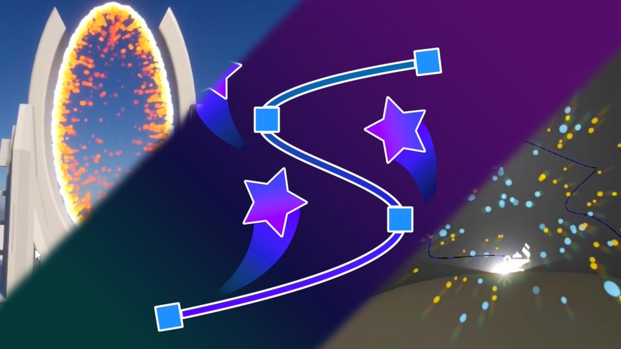 Media 1 for listing Streamline Spline Emission for Unity