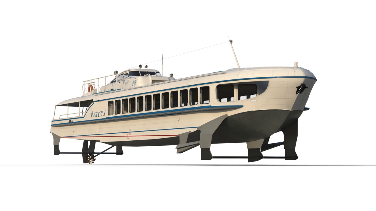 Media 1 for listing Raketa hydrofoil ship