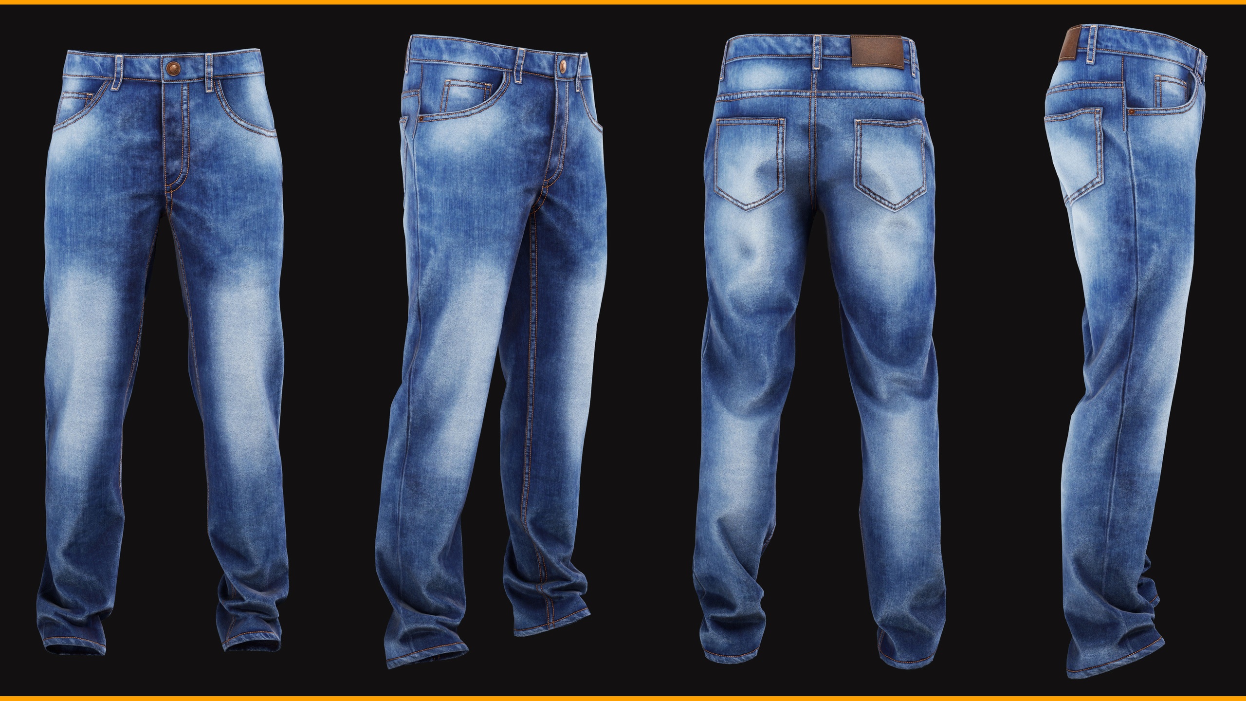 Media 1 for listing Jeans 002 for Metahuman - MHPKG + Source Files