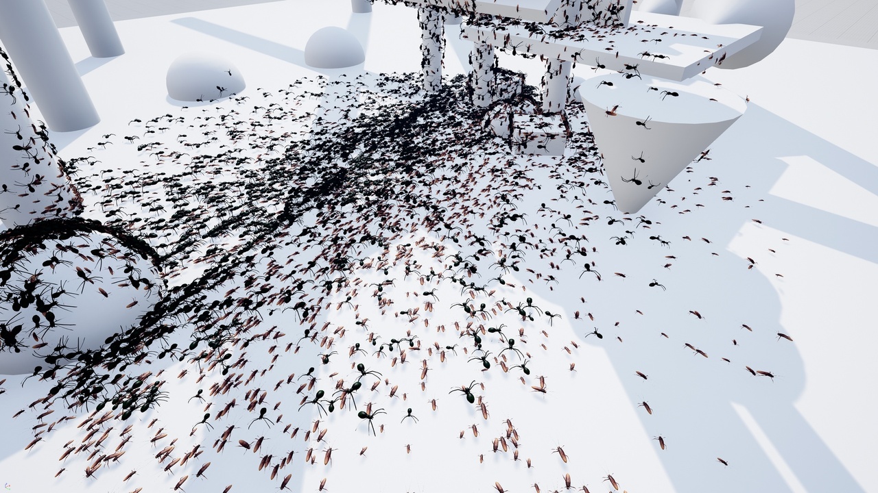 Media 1 for listing Advanced Insects System – Realistic Multithreaded Insect Simulation