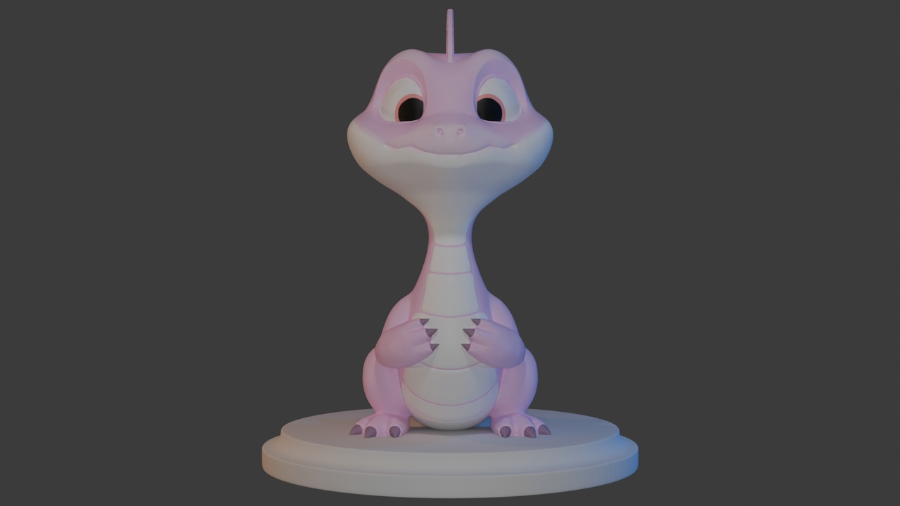 Media 1 for listing Stylized dinosaur