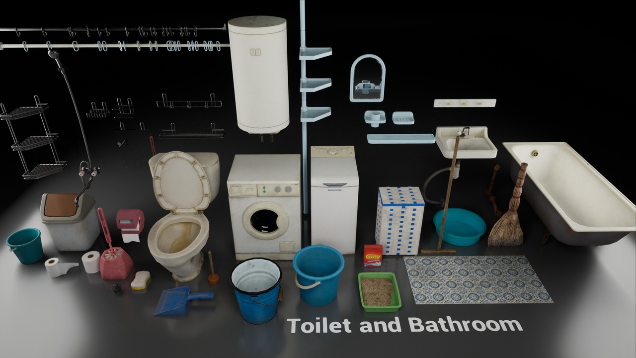Media 1 for listing Post Soviet Toilet and Bathroom