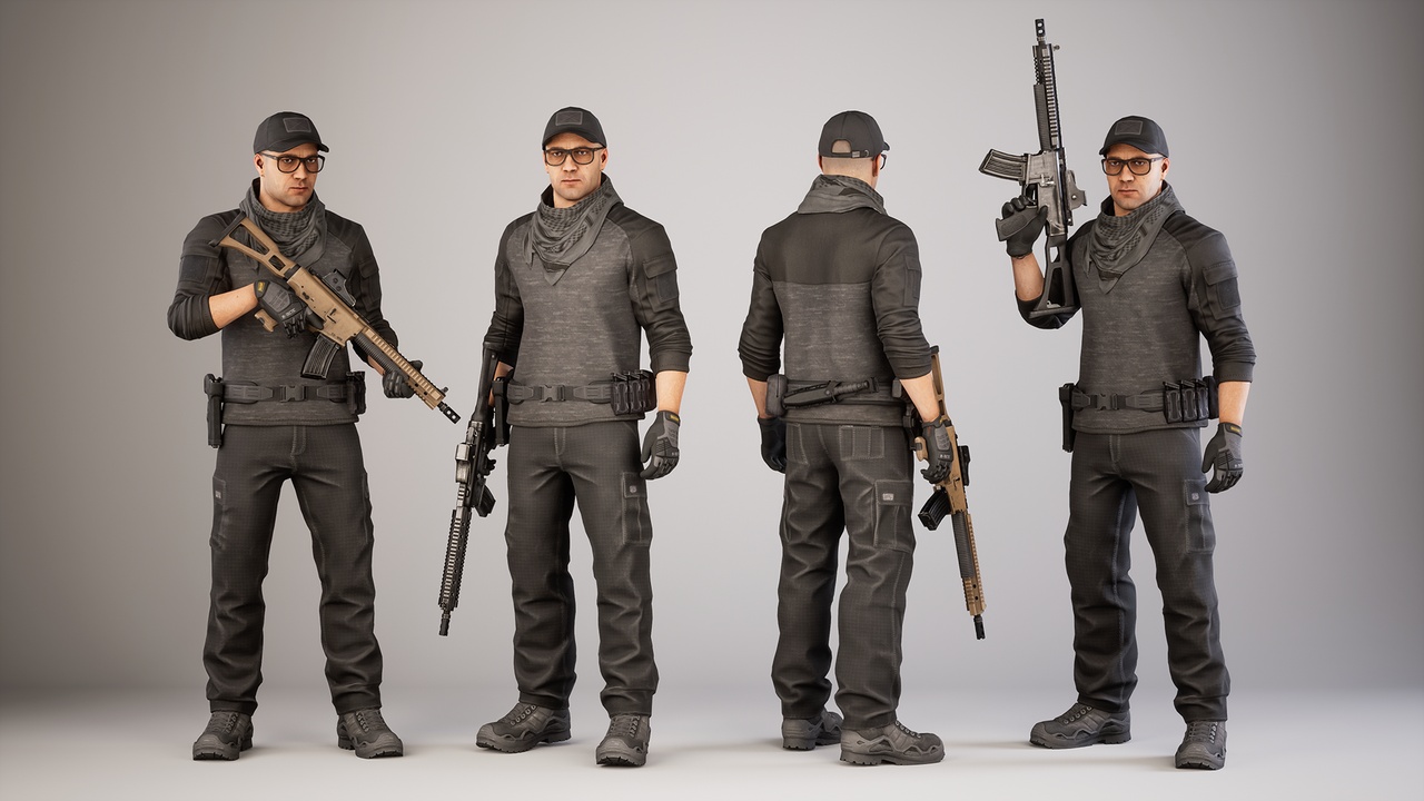 Media 1 for listing Casual Military Soldier 20