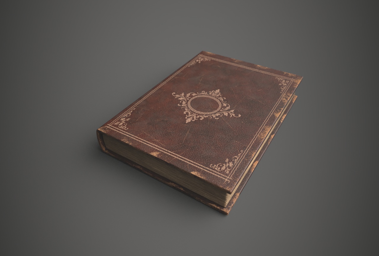 Media 1 for listing Old Leather Book