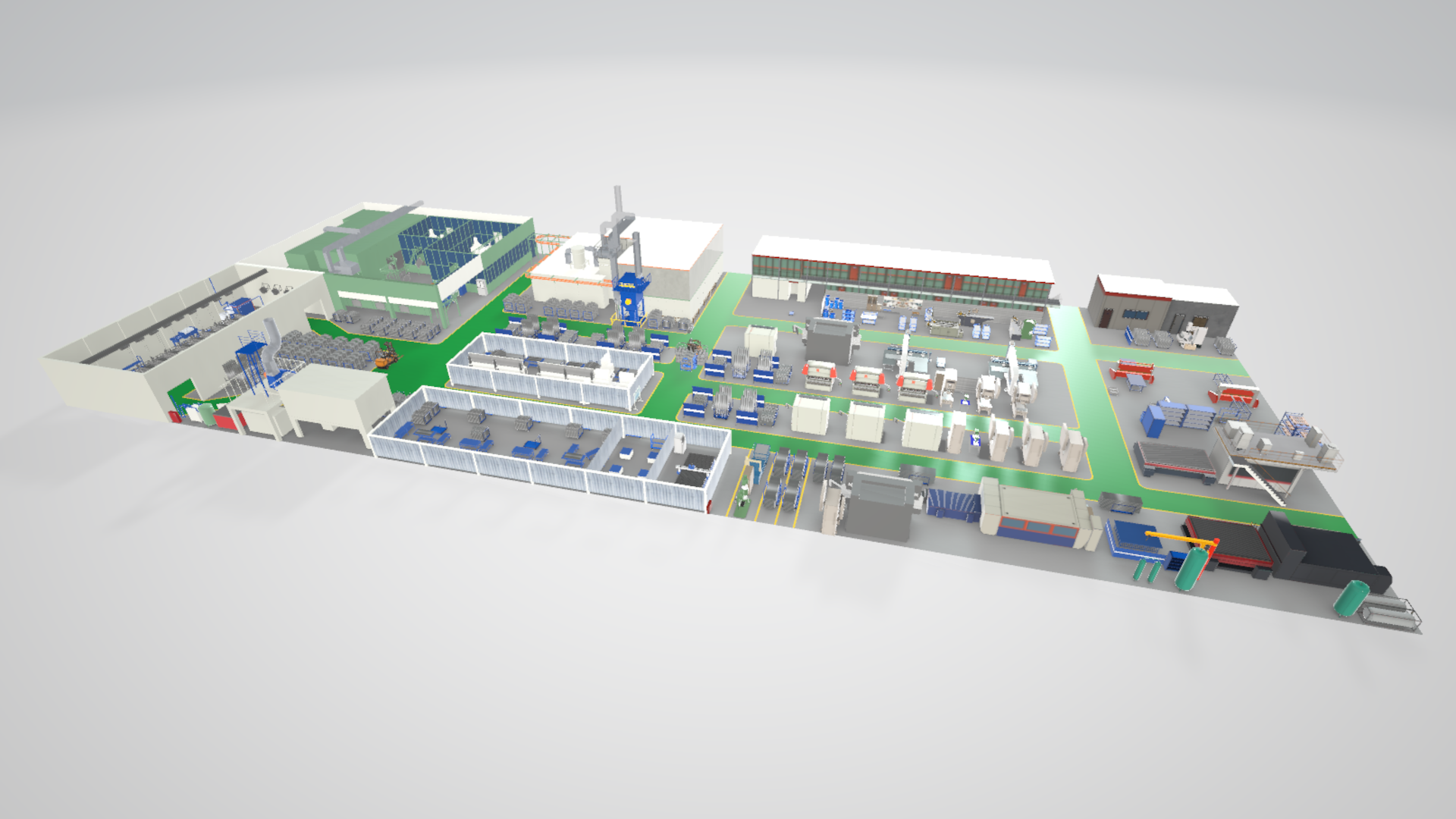 Line Agv Simulation Smart Factory Production Line & AGV Simulation Pack | Modular Machines ...