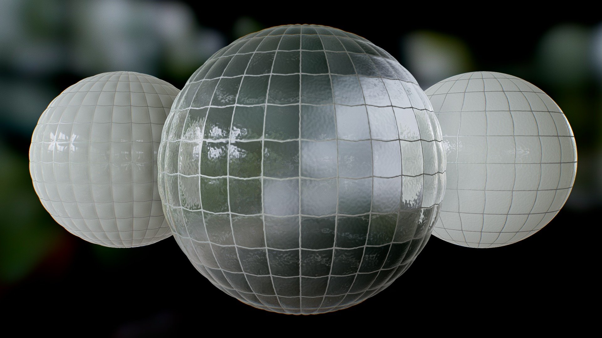 Wired Glass PBR Substance Material | Fab