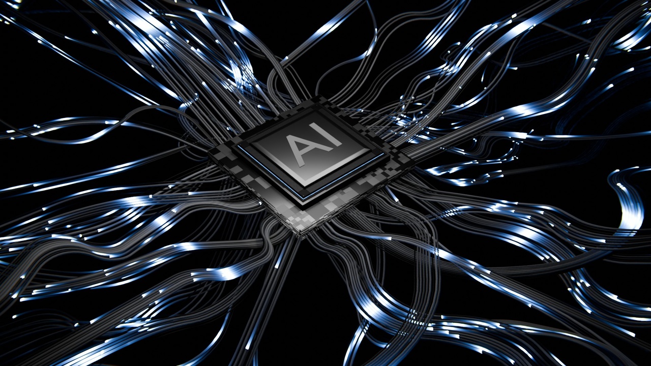 Media 1 for listing Cable Connect to AI Chip - Blender & Geometry Node