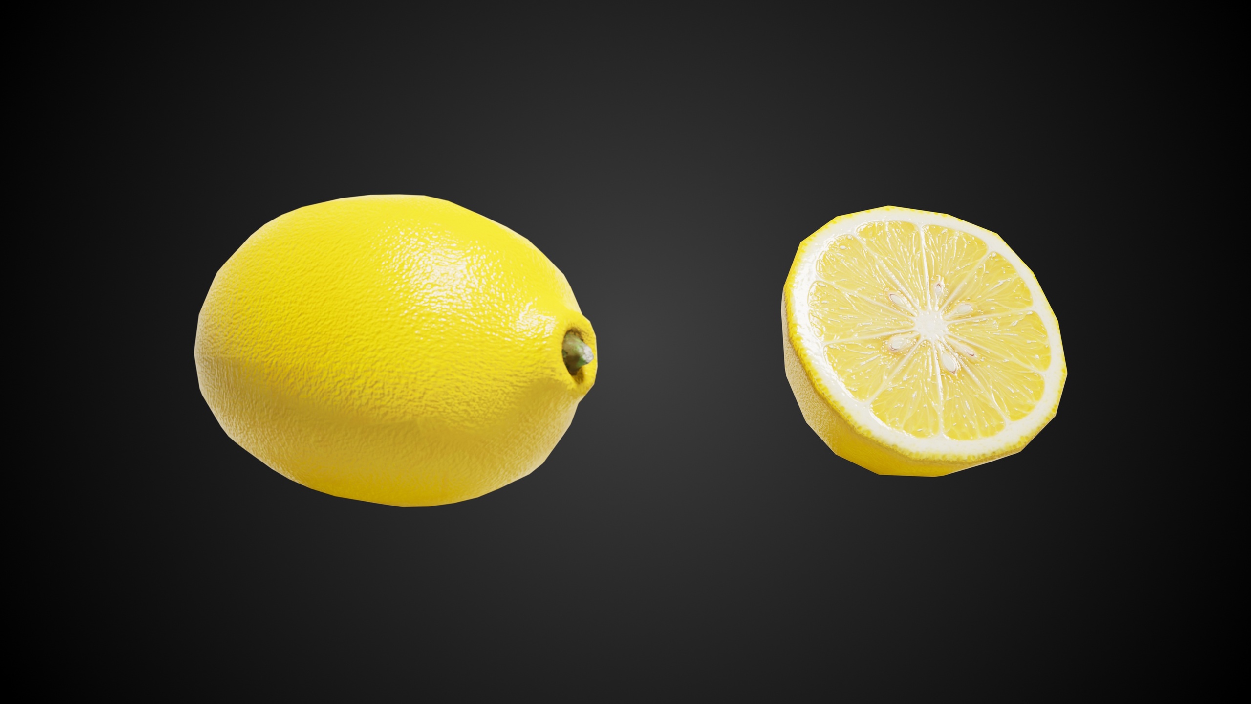 Media 1 for listing Lemon Props (lowpoly)