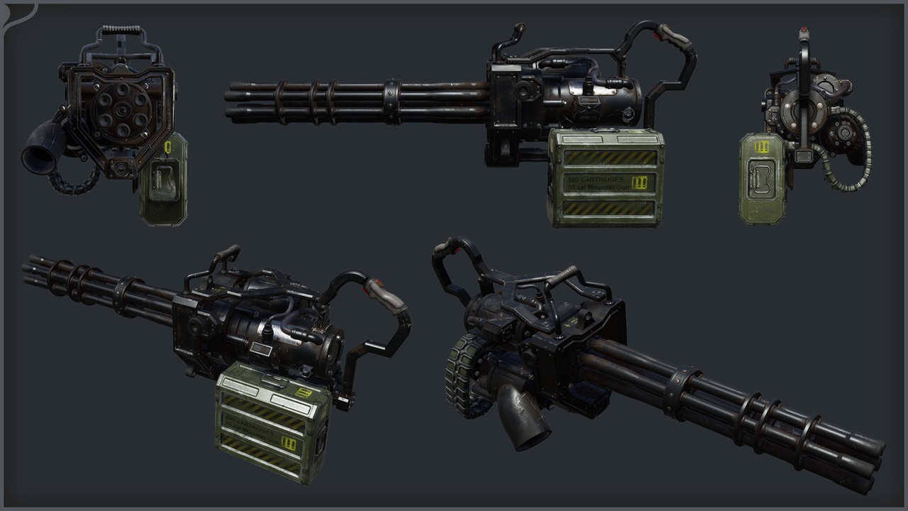 Media 1 for listing Gatling Minigun