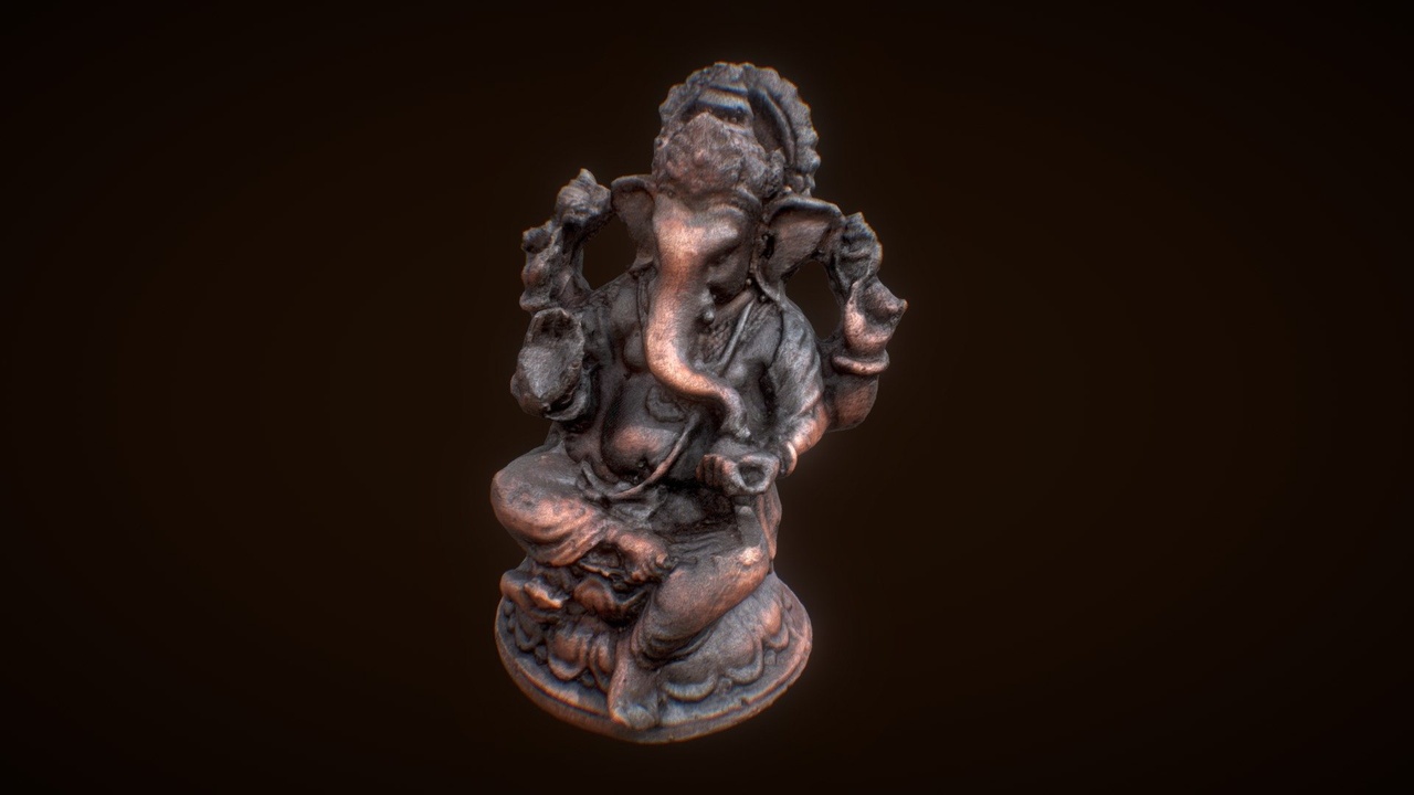 Media 1 for listing Ganesh Figurine