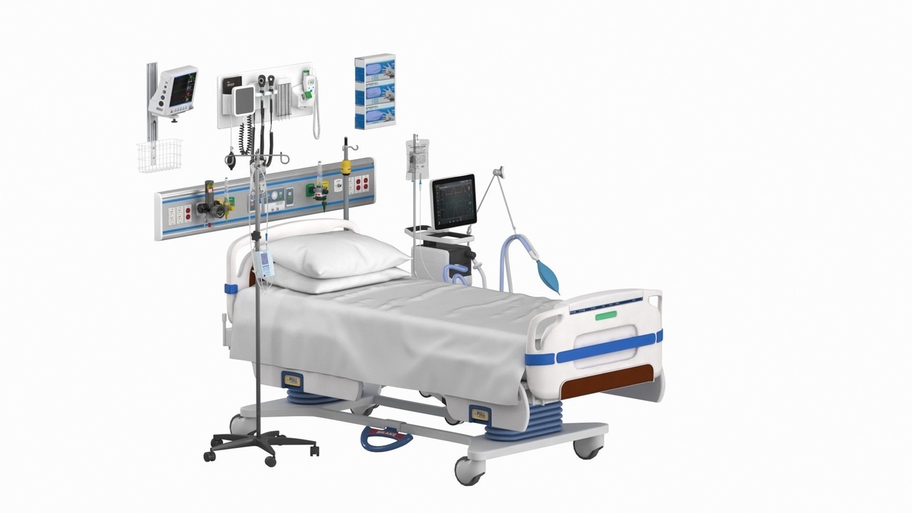 Media 1 for listing ICU Equipment Pack Hospital Bed and Medical Devices