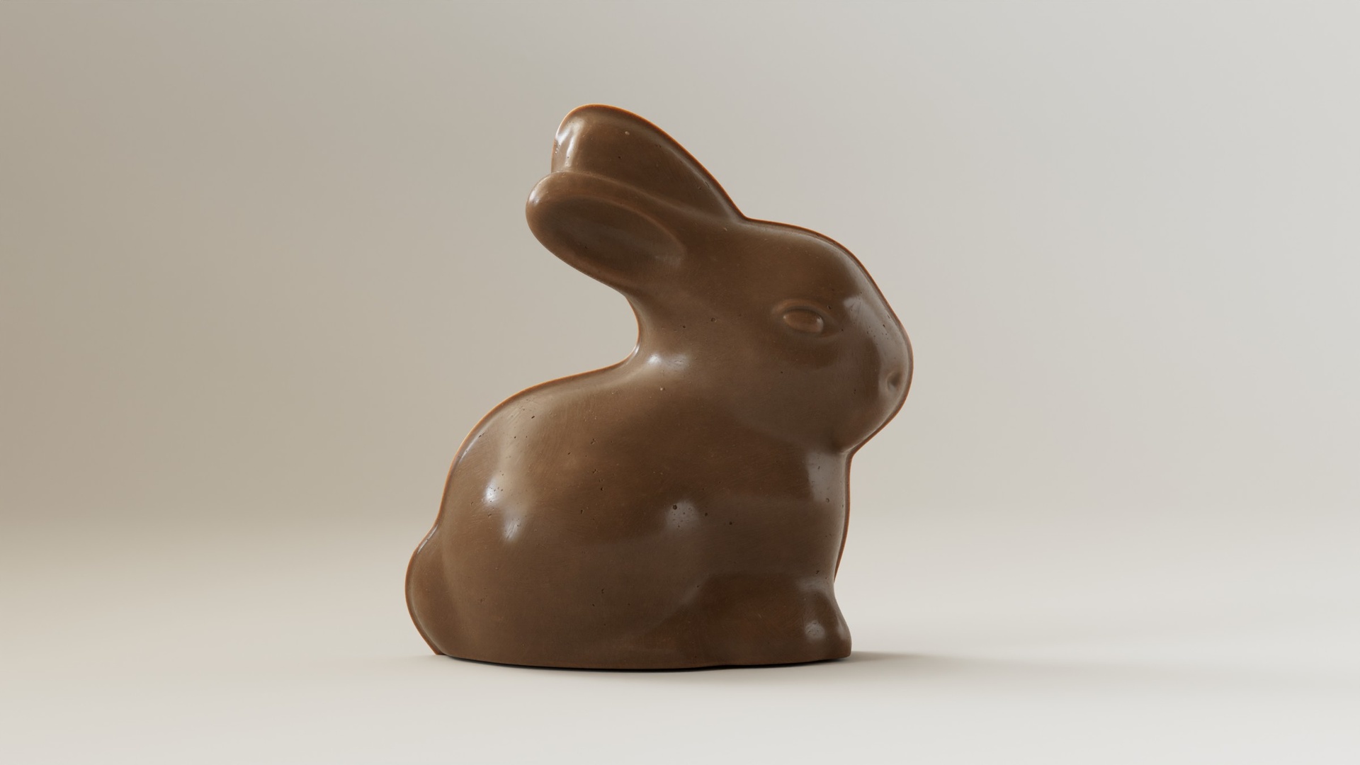 Media 1 for listing Chocolate Bunny 3D Model