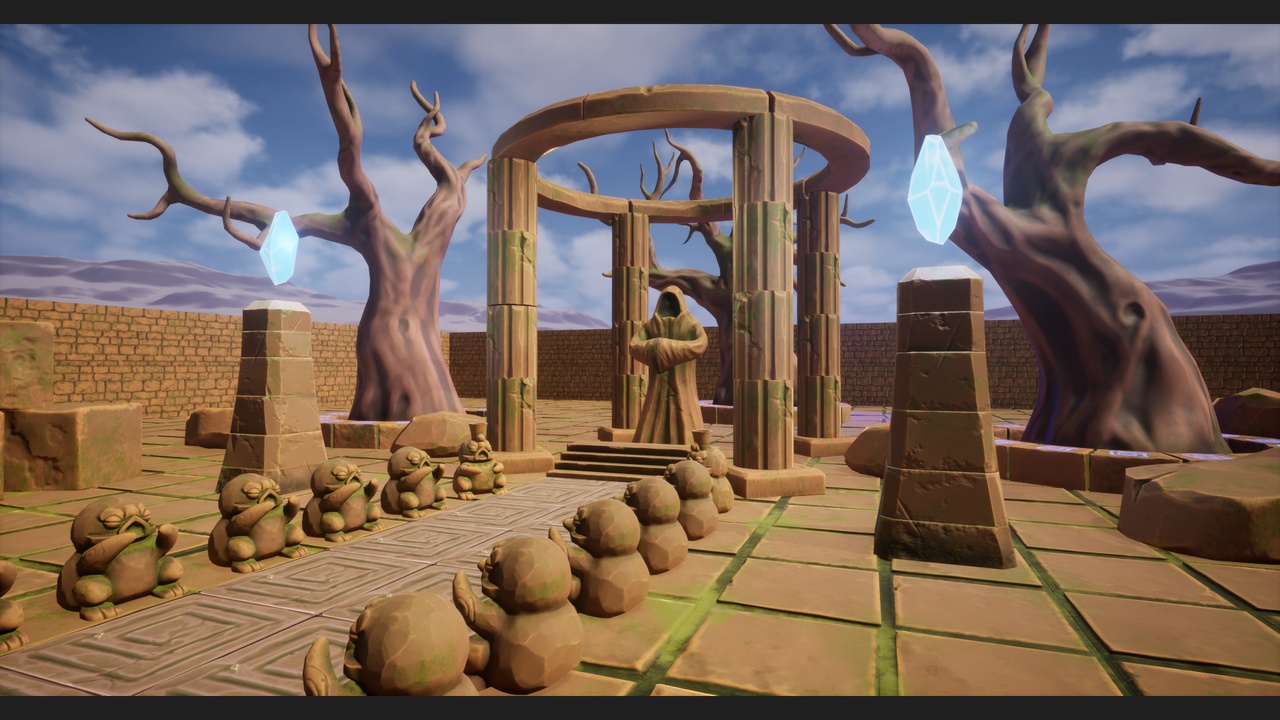 Media 1 for listing Stylized Underworld: Modular Dungeon Kit