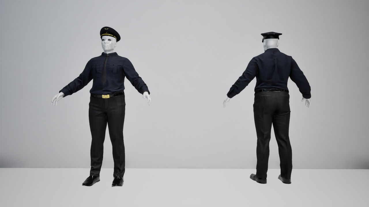 Media 1 for listing Metahuman Police Outfit