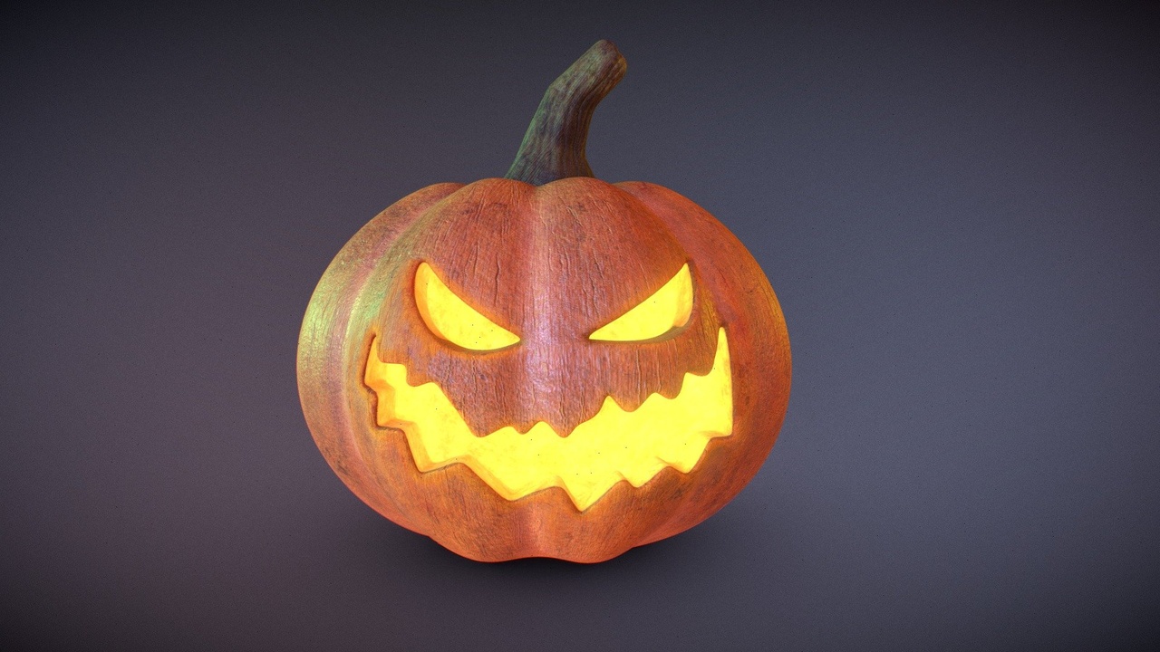 Media 1 for listing Halloween Pumpkin. Jack-o-lantern.