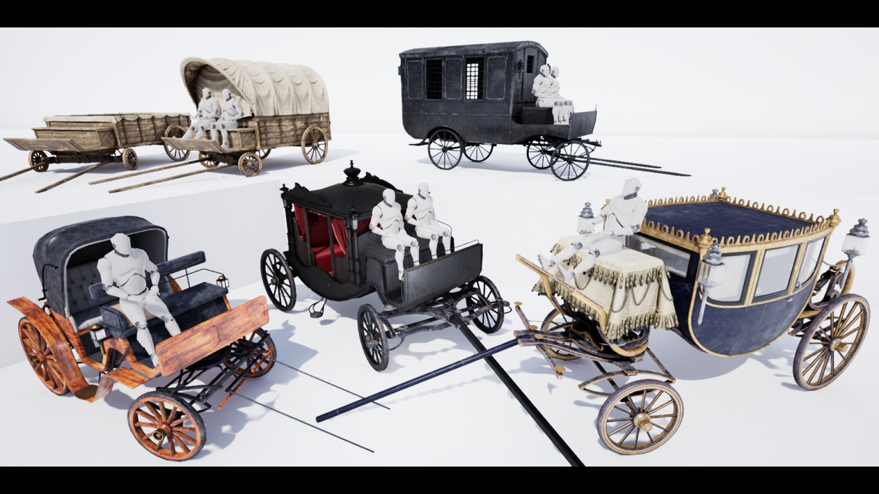Media 1 for listing TheCarriages_Pack 5 in 1. Vol 2