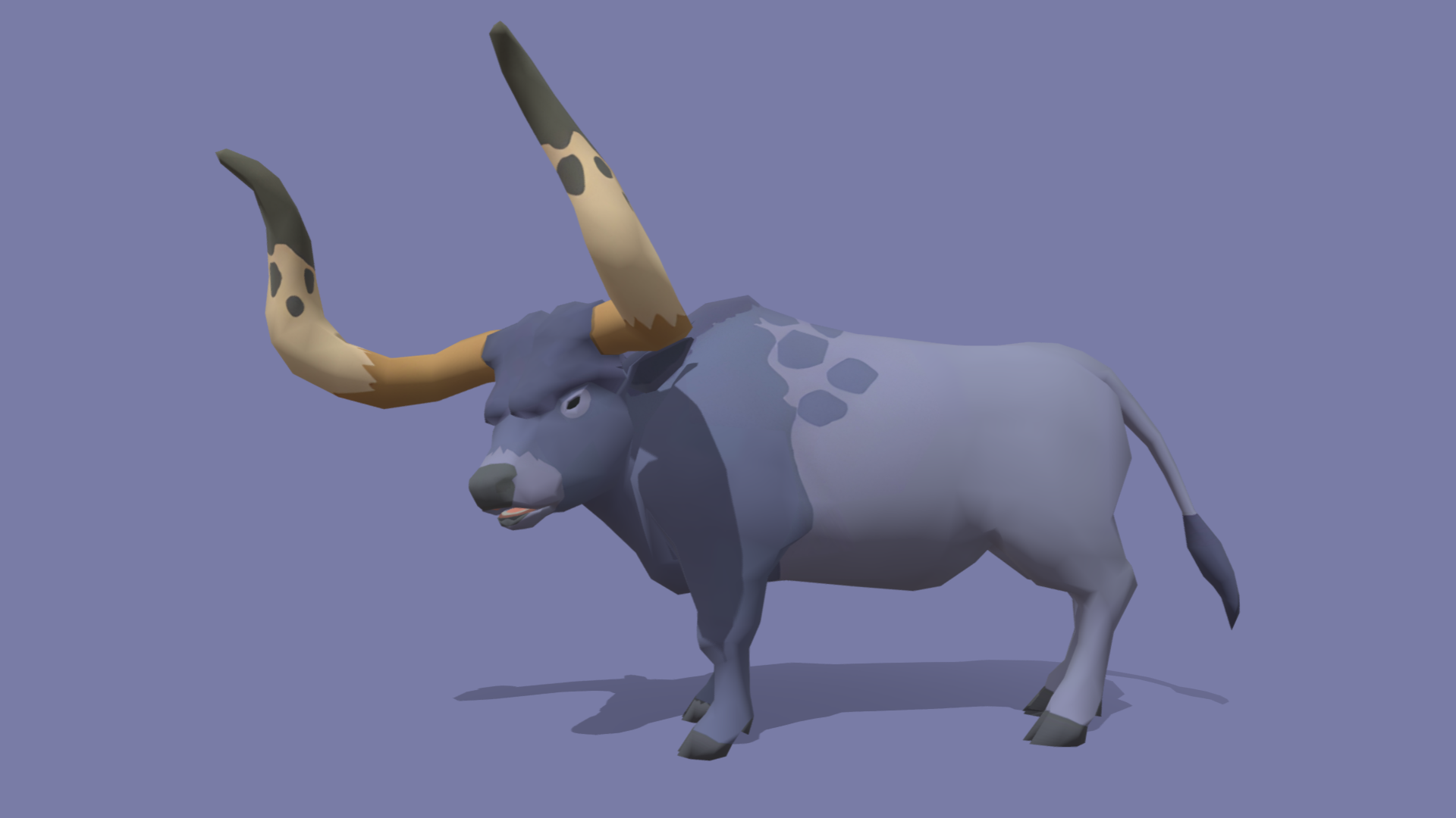 Toon Bull - Animated | Fab