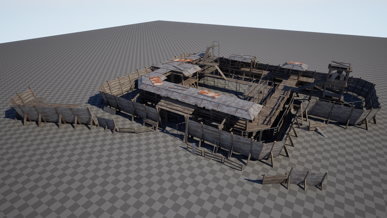 Media 1 for listing Modular Post-Apocalyptic Base/Outpost