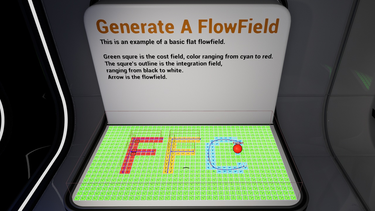 Media 1 for listing Flow Field Canvas ( crowd pathfinding plugin )