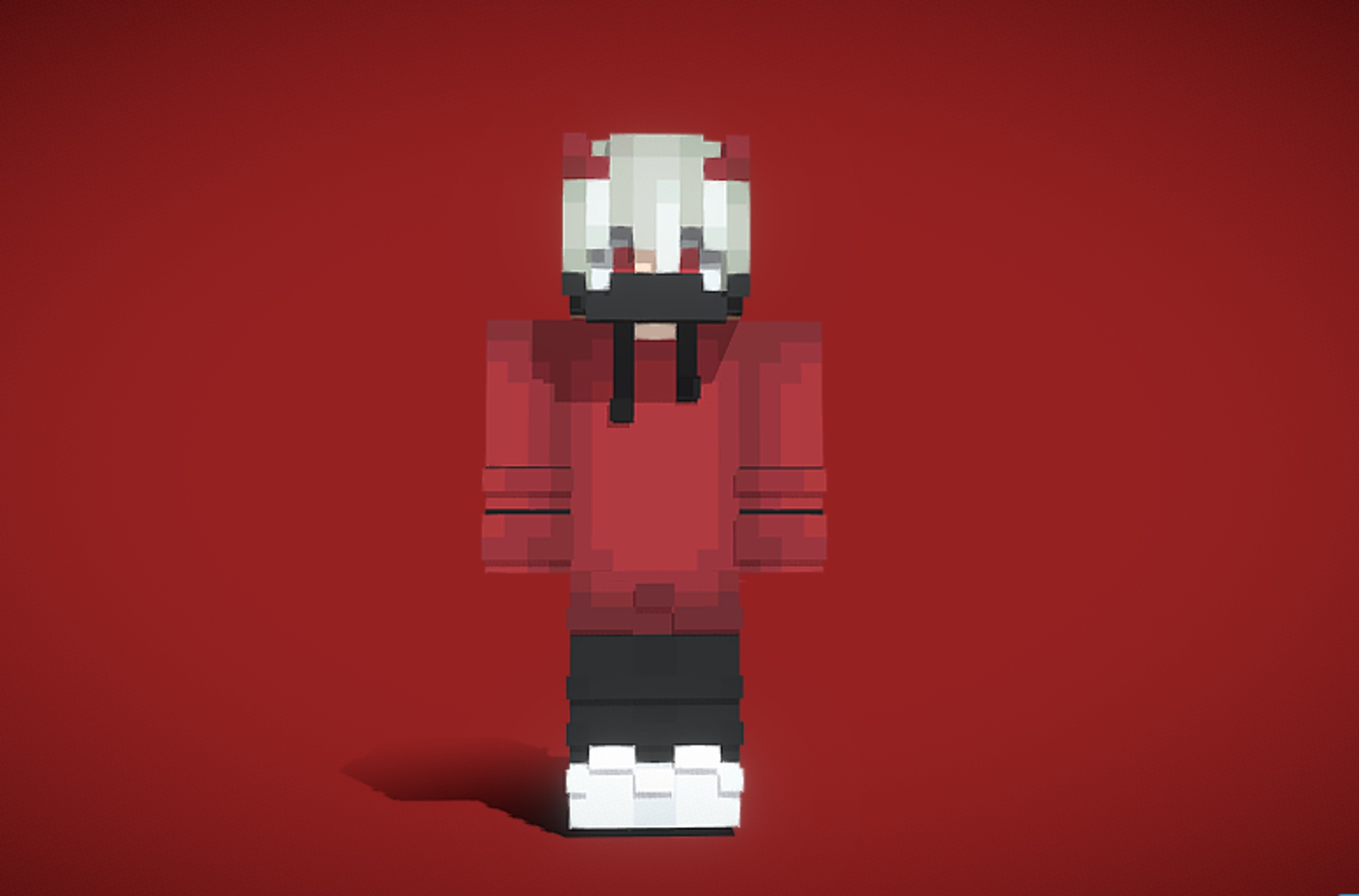 Media 1 for listing Stylized Voxel Modular Character – 6 Pieces 03
