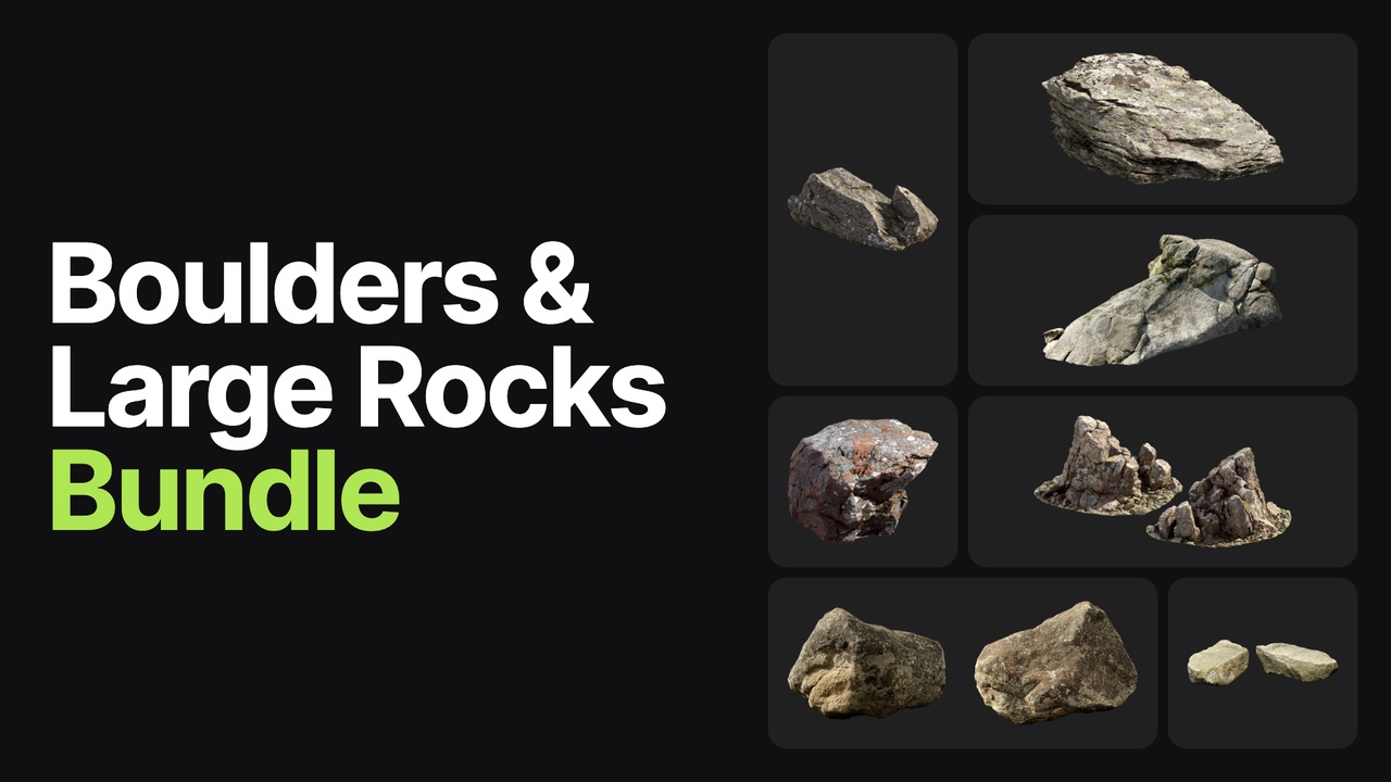 Media 1 for listing Boulders & Large Rocks Bundle