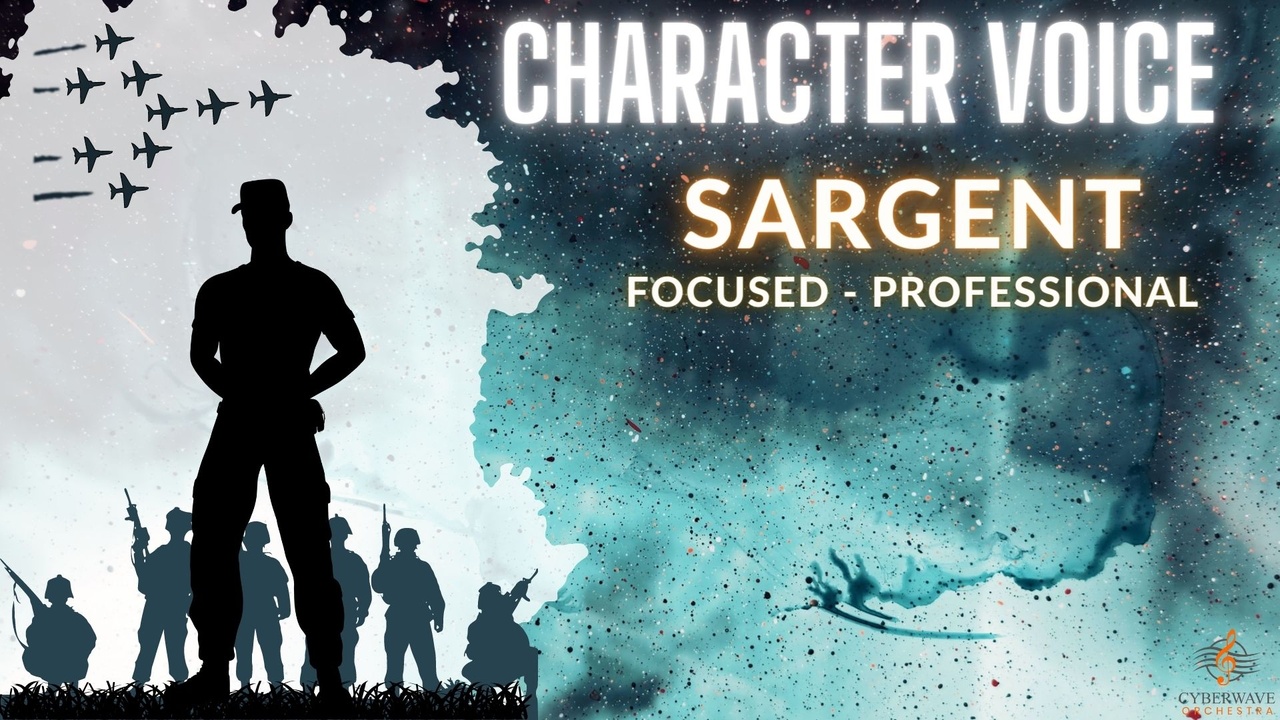 Media 1 for listing Hero Character Voices: Sargent Voice Pack