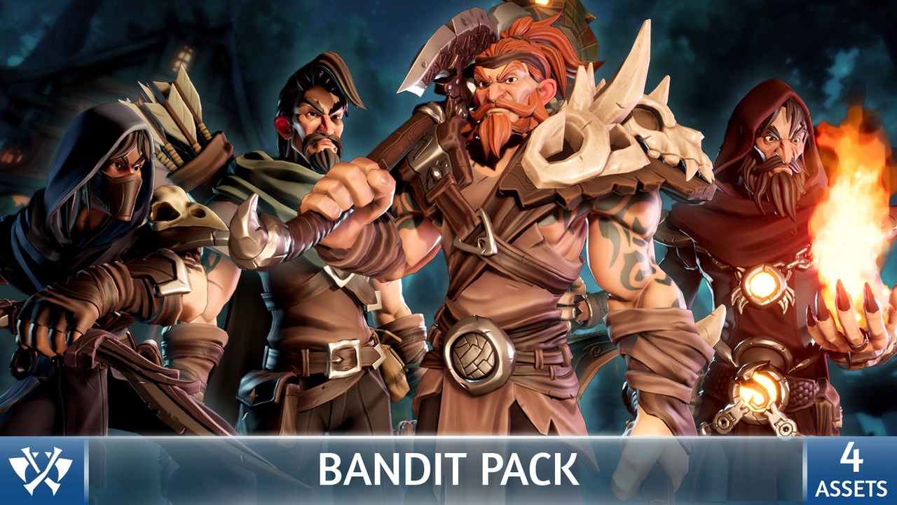 Media 1 for listing Stylized Bandit Pack