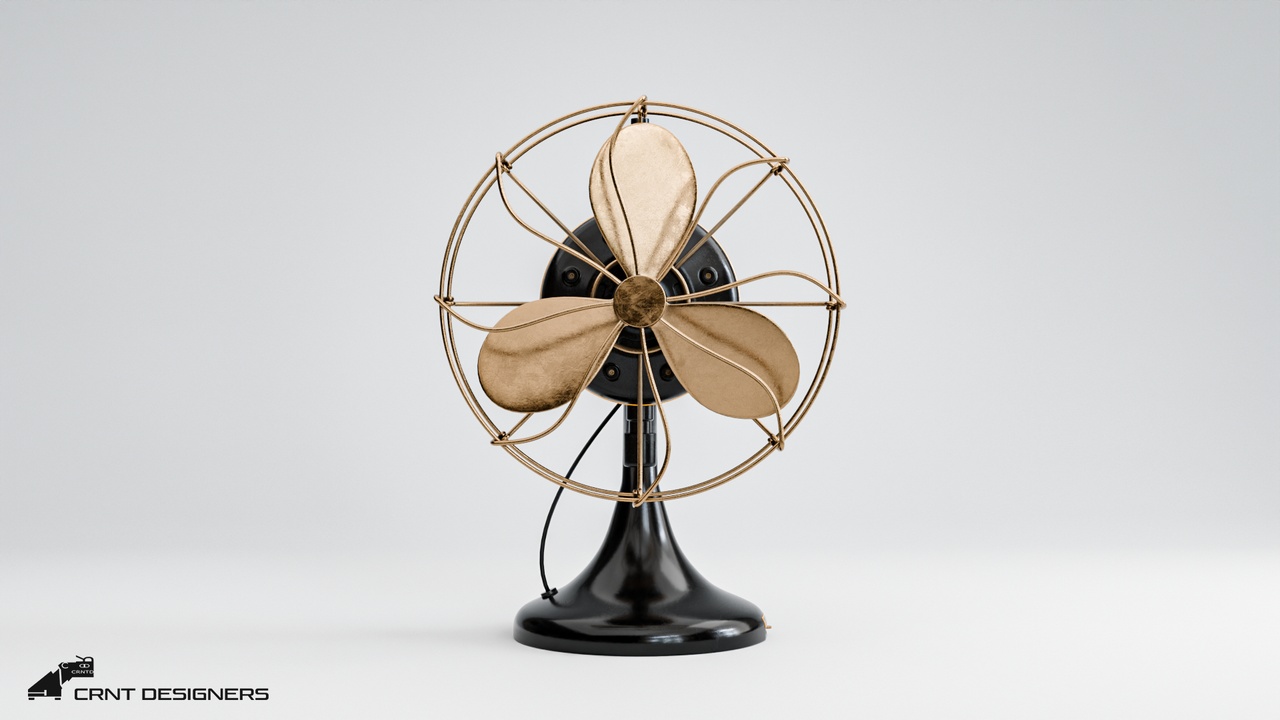 Media 1 for listing Vintage Fan 3D model