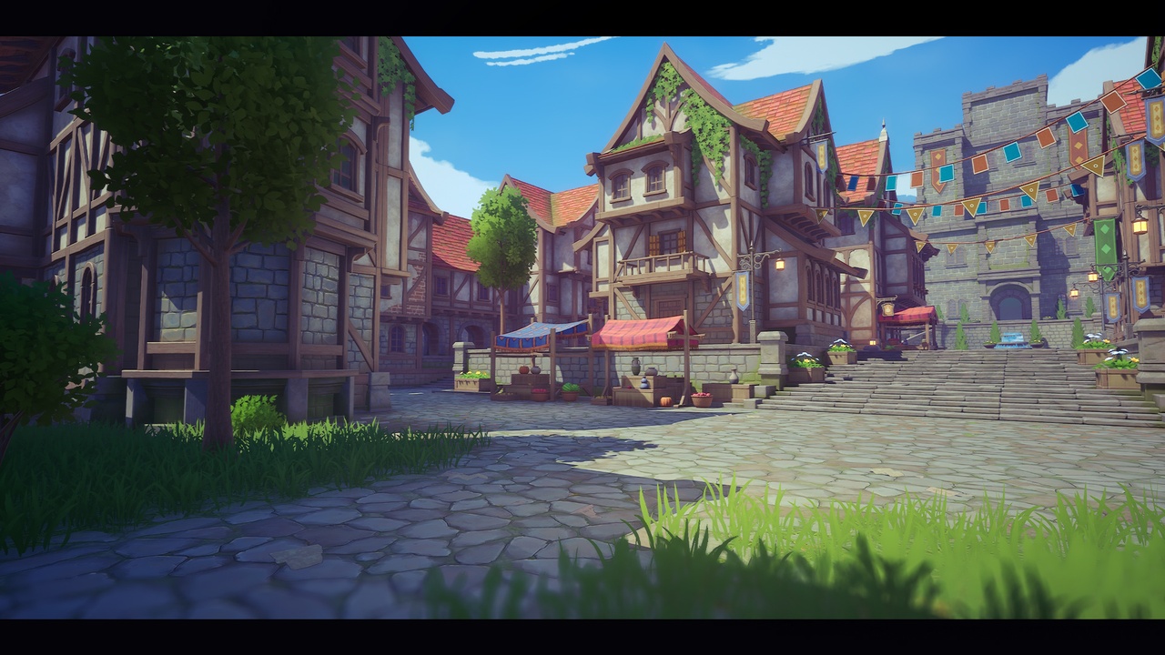 出品Stylized Medieval Villageのメディア1