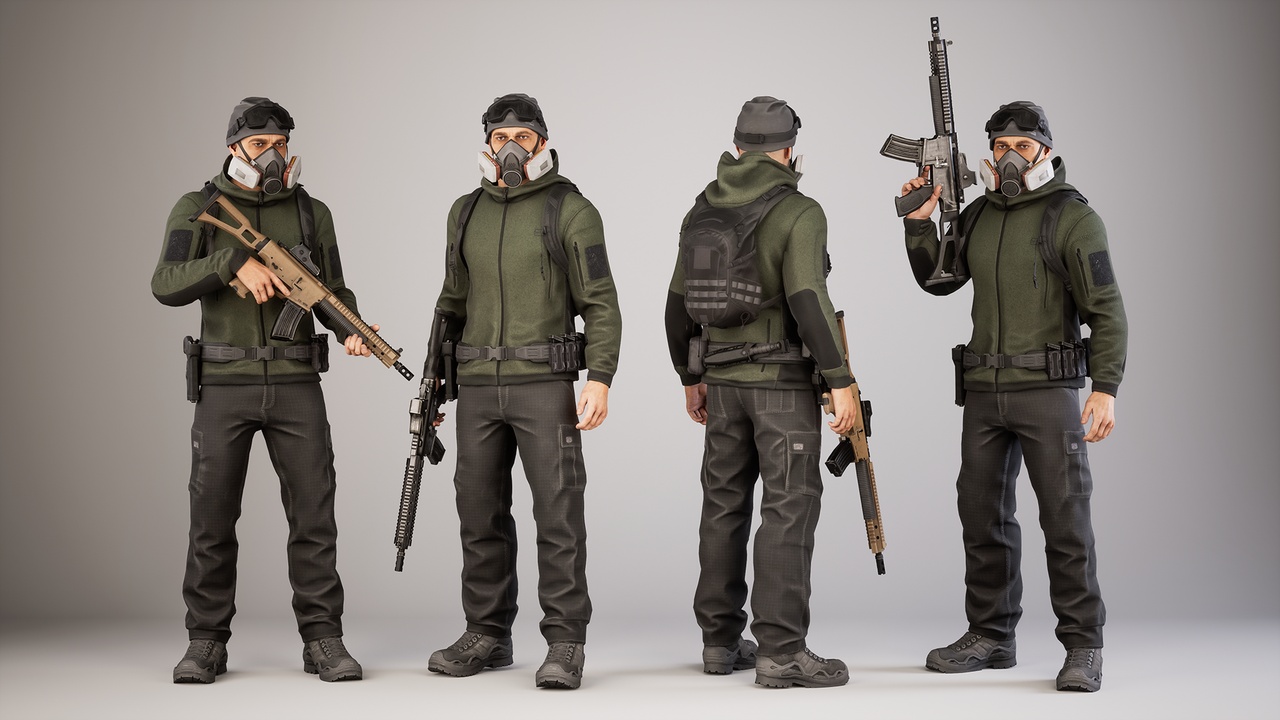 Media 1 for listing Casual Military Soldier 21