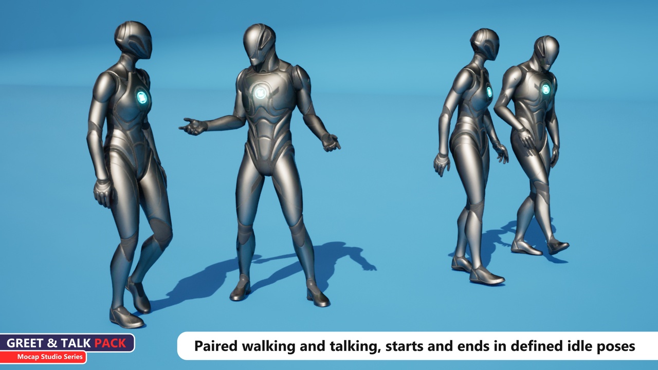 Media 1 for listing MC Greet & Talk Animation Pack